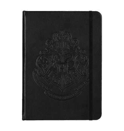 Personalised Hogwarts Embossed Notebook | Harry Potter Shop