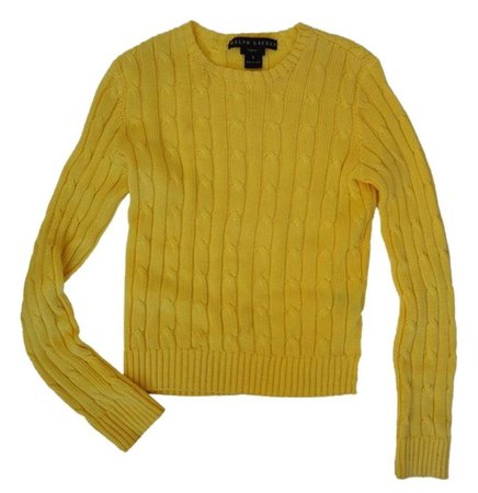 Ralph Lauren | Black Label Yellow Sweater