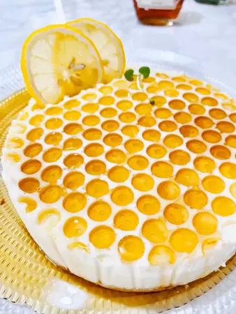 cake lemon honey creamy