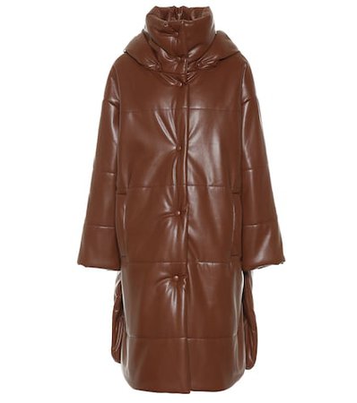 Eska faux leather coat