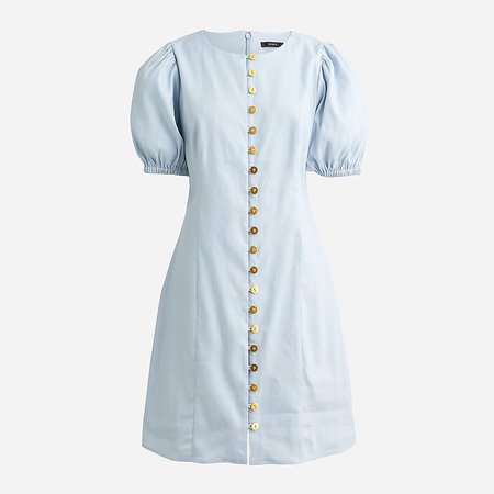 J.Crew: Button-front Mini Dress For Women