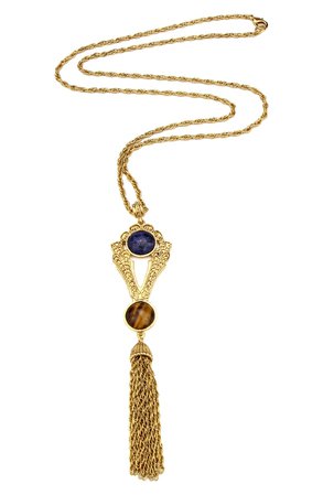 Ben-Amun Long Tassel Pendant Necklace | Nordstrom
