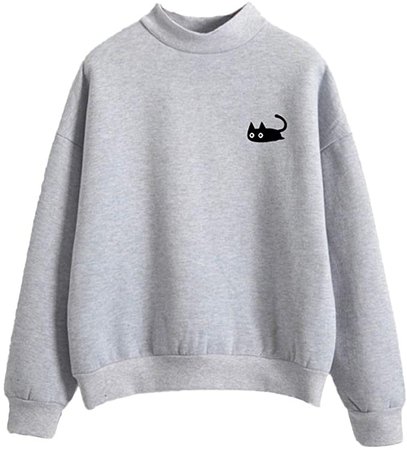 Graphic Cute Cat Sweaters Funny