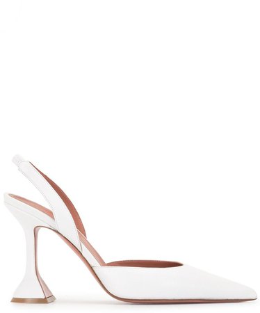 Sculpted Pointed-Toe Pumps