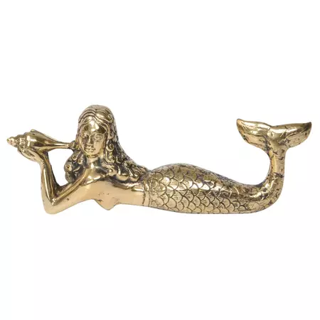 Brass Mermaid- Gold – Sea Tribe