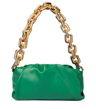 Bottega Veneta - The Chain Pouch leather shoulder bag | Mytheresa