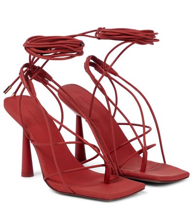 GIA BORGHINI - Exclusive to Mytheresa – GIA/RHW Rosie 6 faux leather sandals | Mytheresa
