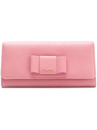 Miu Miu snap fastening bow wallet £465 - Shop Online. Same Day Delivery in London