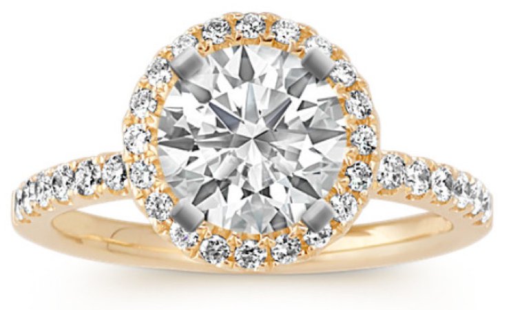 round diamond ring