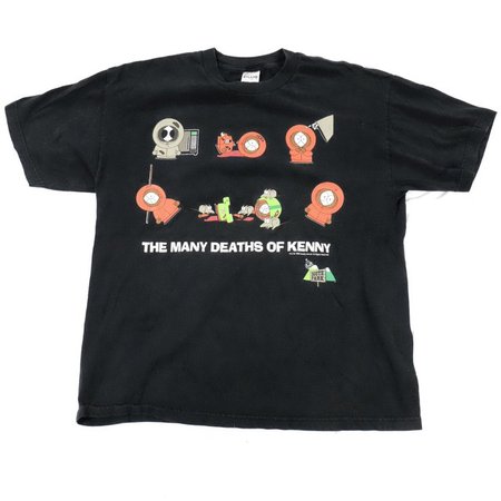 🔪🔪🔪 90’s South Park “Many Deaths of Kenny” Promo tee! and - Depop