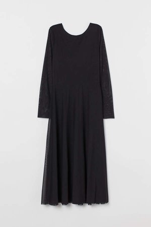 Mesh Dress - Black