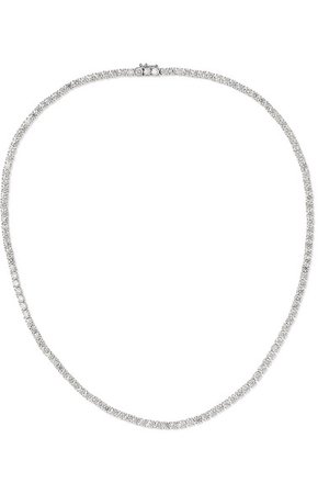 Anita Ko | Hepburn 18-karat white gold diamond necklace | NET-A-PORTER.COM