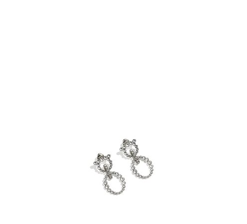 Gancini earrings silver