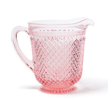 Mosser Glass Pink Glass Pitcher | goop