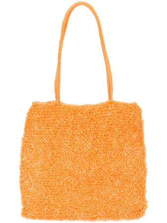 MARYAM NASSIR ZADEH Valentina knitted pouch bag