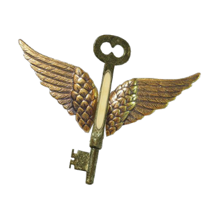 key with wings