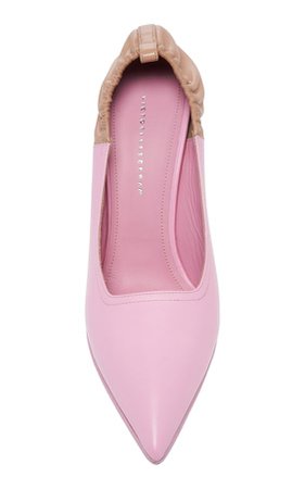Victoria Beckham Dorothy Two-Tone Leather Pumps