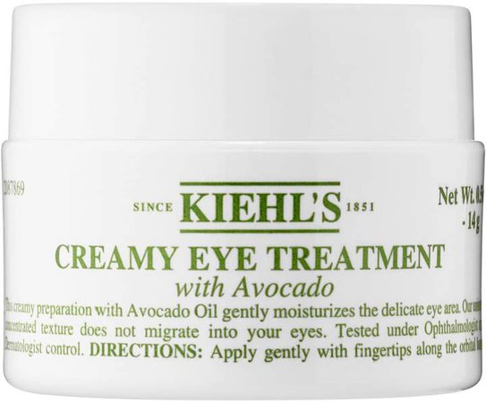 Creamy Eye Treatment with Avocado