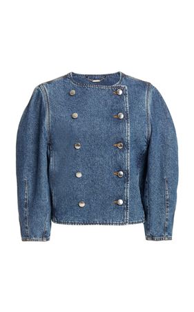Chloé Cotton-Hemp Denim Jacket By | Moda Operandi