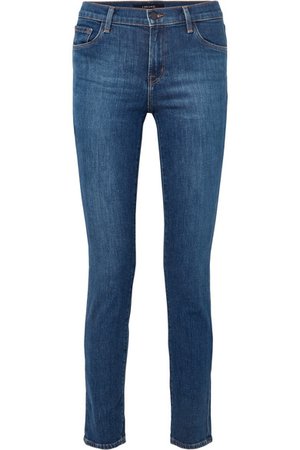 J Brand | Maude mid-rise skinny jeans | NET-A-PORTER.COM