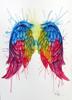 Pinterest (Pin) (29) colorful wings