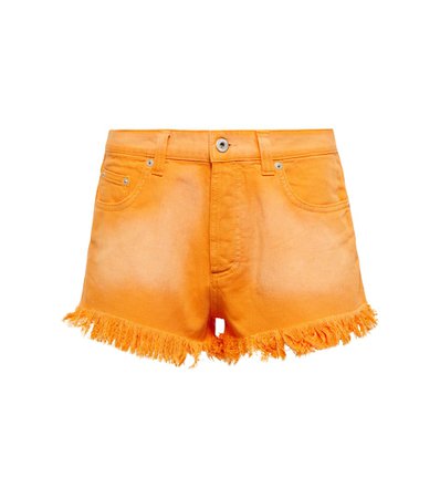 LOEWE Paula's Ibiza high-rise denim shorts