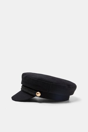 NAUTICAL CAP WITH BUTTONS - Hats | Beanies-ACCESSORIES-WOMAN-SALE | ZARA United States