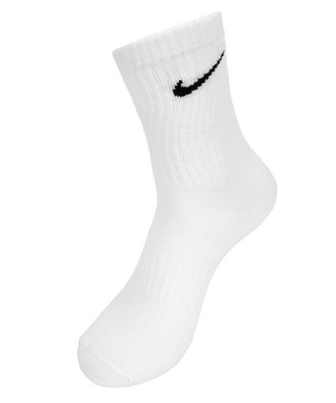 white Nike socks