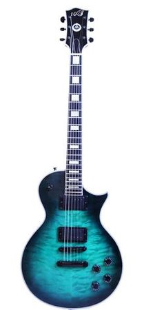 Turquoise Guitar