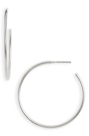 Madewell Medium Hoop Earrings | Nordstrom