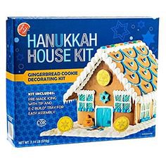 Hanukkah gingerbread house kit