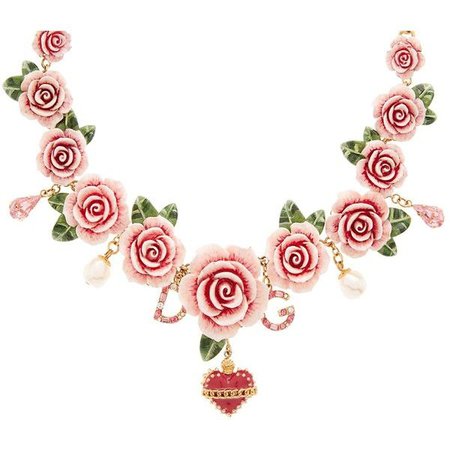 dolce and gabanna rose necklace - Bing images