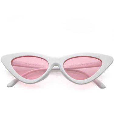 White n pink sunglasses