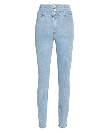 J Brand Aliza High-Rise Skinny Jeans | INTERMIX®