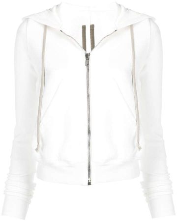 drawstring fitted hoodie