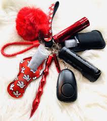 self defense keychain red - Google Search