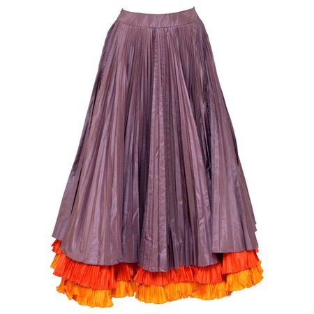 Oscar De La Renta Vintage Ball Skirt For Sale at 1stdibs