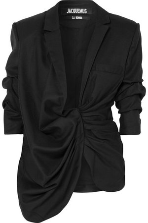 Jacquemus | Bahia asymmetric wool blazer | NET-A-PORTER.COM