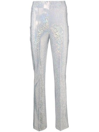 Saks Potts holographic trousers
