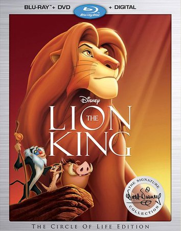 The Lion King: The Walt Disney Signature Collection [Include Digital Copy] [Blu-ray/DVD] [2017] [1994] - Best Buy