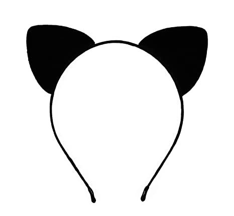 Amazon.com: Bonnie Z. Leonardo Black Cat Ears Headband Cat Black-F : Clothing, Shoes & Jewelry