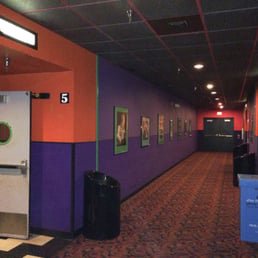 Hallway of the Cinemark movie theater. - Yelp
