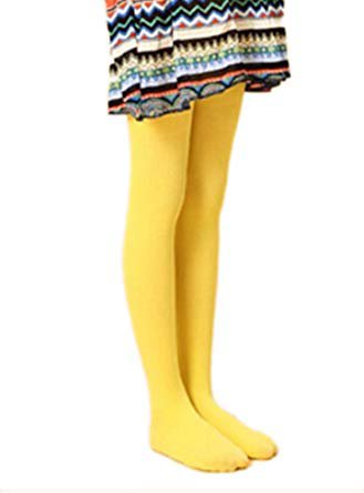 yellow silk socks