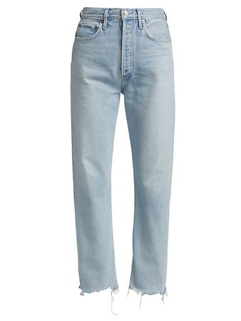Shop AGOLDE 90s Pinch Waist High-Rise Jeans | Saks Fifth Avenue
