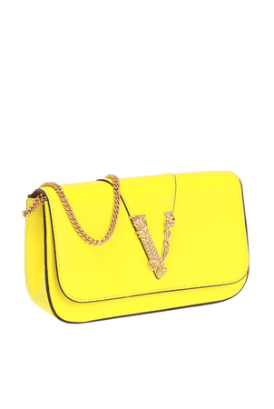 Versace virtus bag yellow
