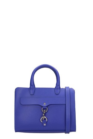 Rebecca Minkoff Blue Leather Mini Satchel Bag
