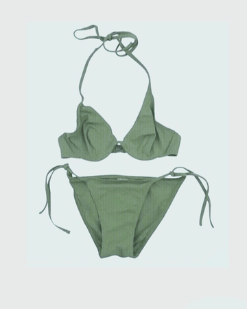 green bikini png