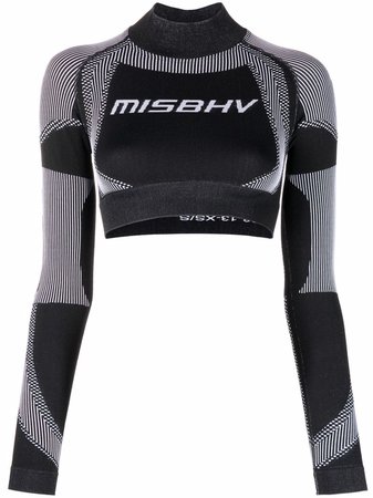MISBHV high-neck performance top - FARFETCH