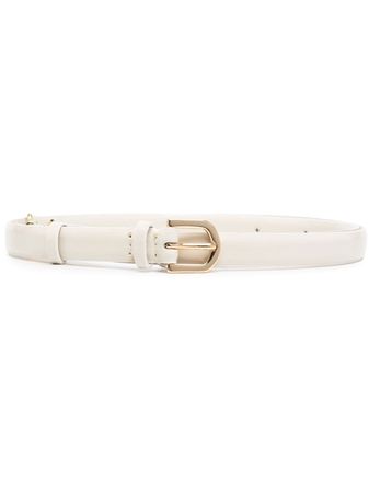 TOTEME double-clasp Leather Belt