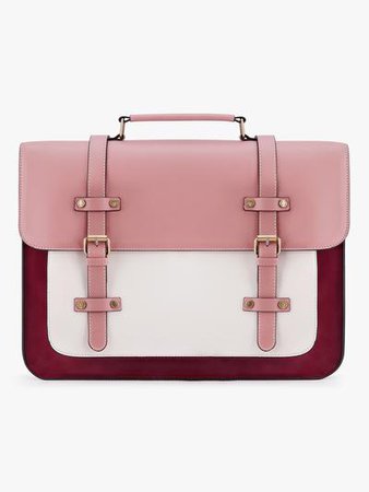 Laptop Bag – ECOSUSI Pink Red and White